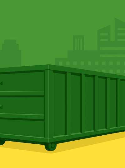 Roll off dumpster rental (2)